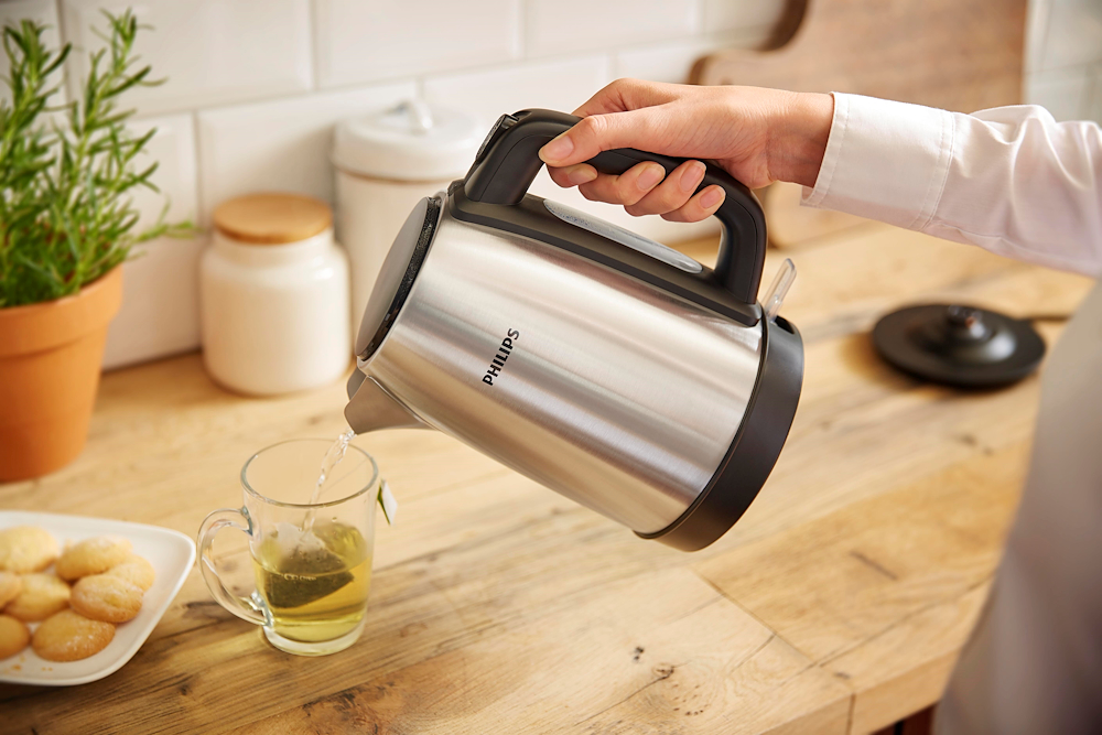 PHILIPS HD9350 - 2200W Edelstahl Wasserkocher