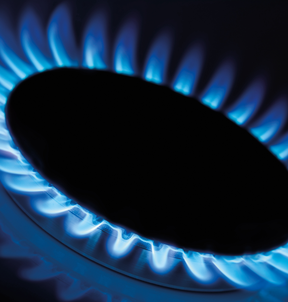 GLEM GAS DGP64N - Gasherd 4-Zonen mit Sicherheitsventilen