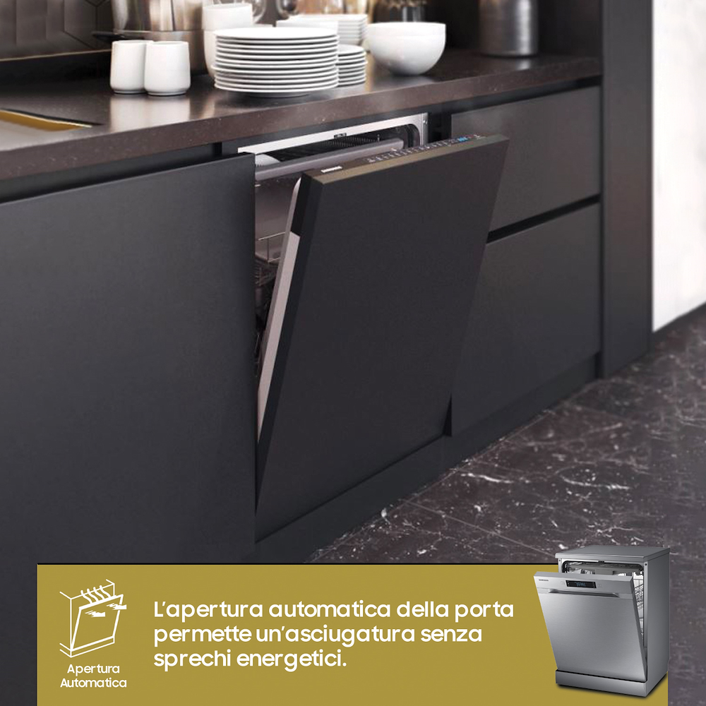 SAMSUNG DW60CG550FSRET - DW60CG550FSRET 0676691 LAVAST.14COP CE.D 7PROG. 3CEST. INOX