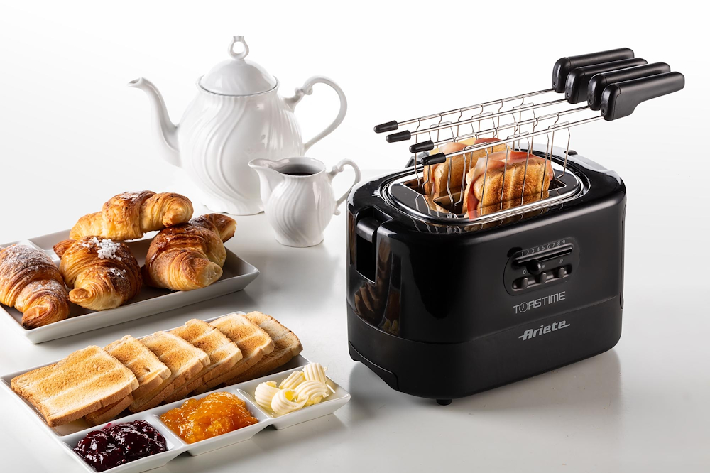 ARIETE 159NERO - 700W Toaster mit 9 Röstgraden