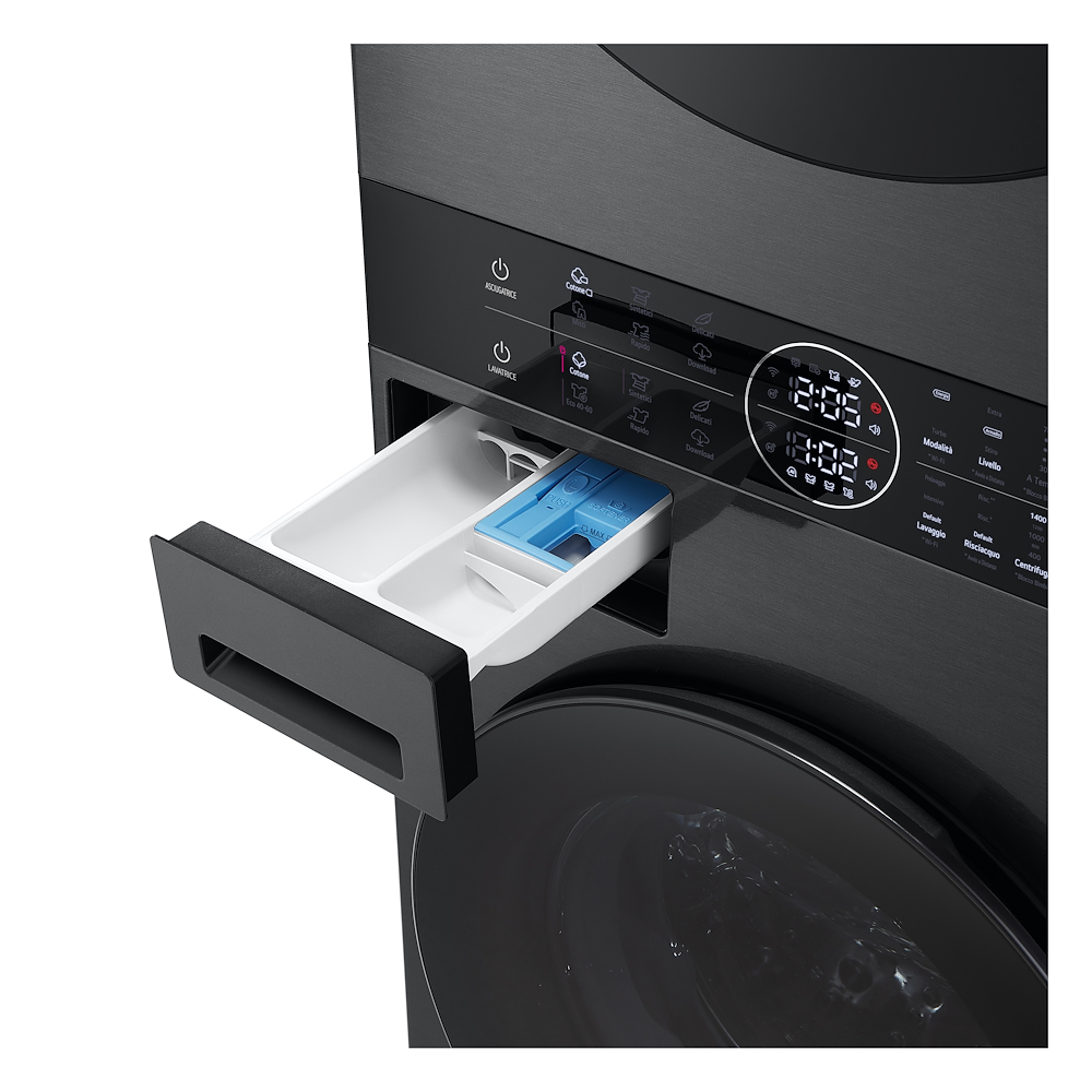 LG WT1210BBF - Waschturm 12/10kg Wi-Fi Schwarz