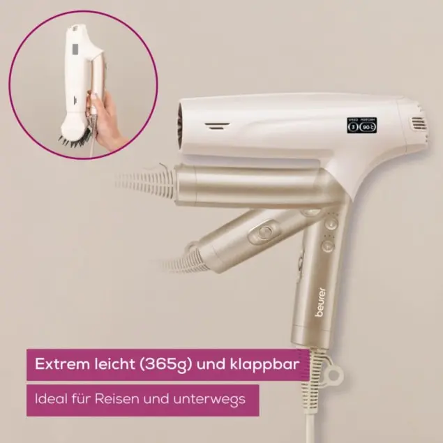 BEURER HC150FUSIONDRYPRO - Föhn 1600W Reise