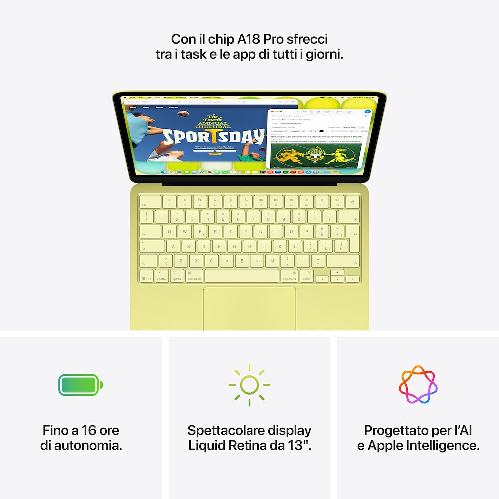 APPLE MHFF4TA - MacBook Neo 13"A18 Pro Indigo