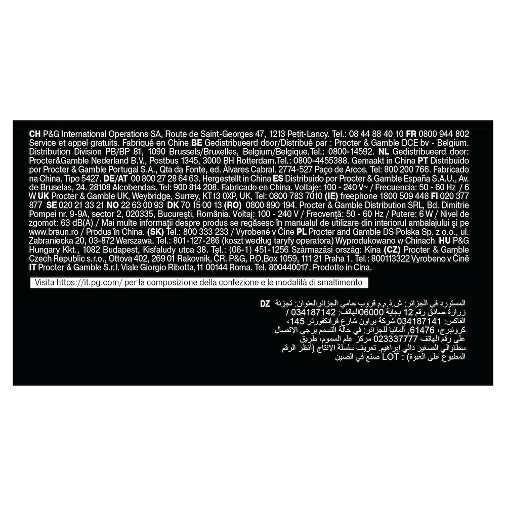 BRAUN HC5530 - Braun Haarschneider Serie 5 mit 3 Styling-Werkzeugen