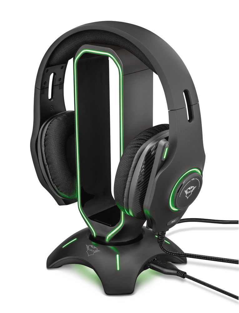 TRUST 23647 - RGB Ständer für Kopfhörer GXT 265