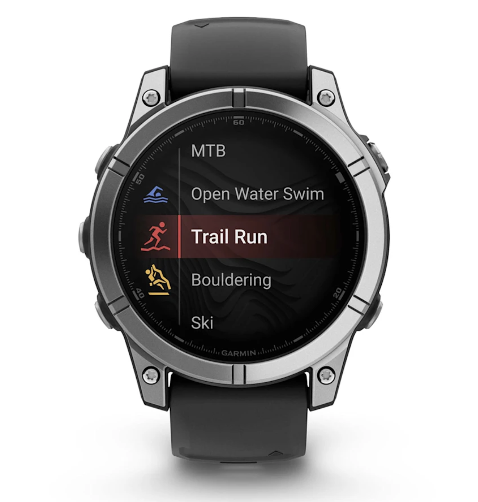 Garmin 0100302500 - Fenix E Edelstahl Smartwatch 47mm