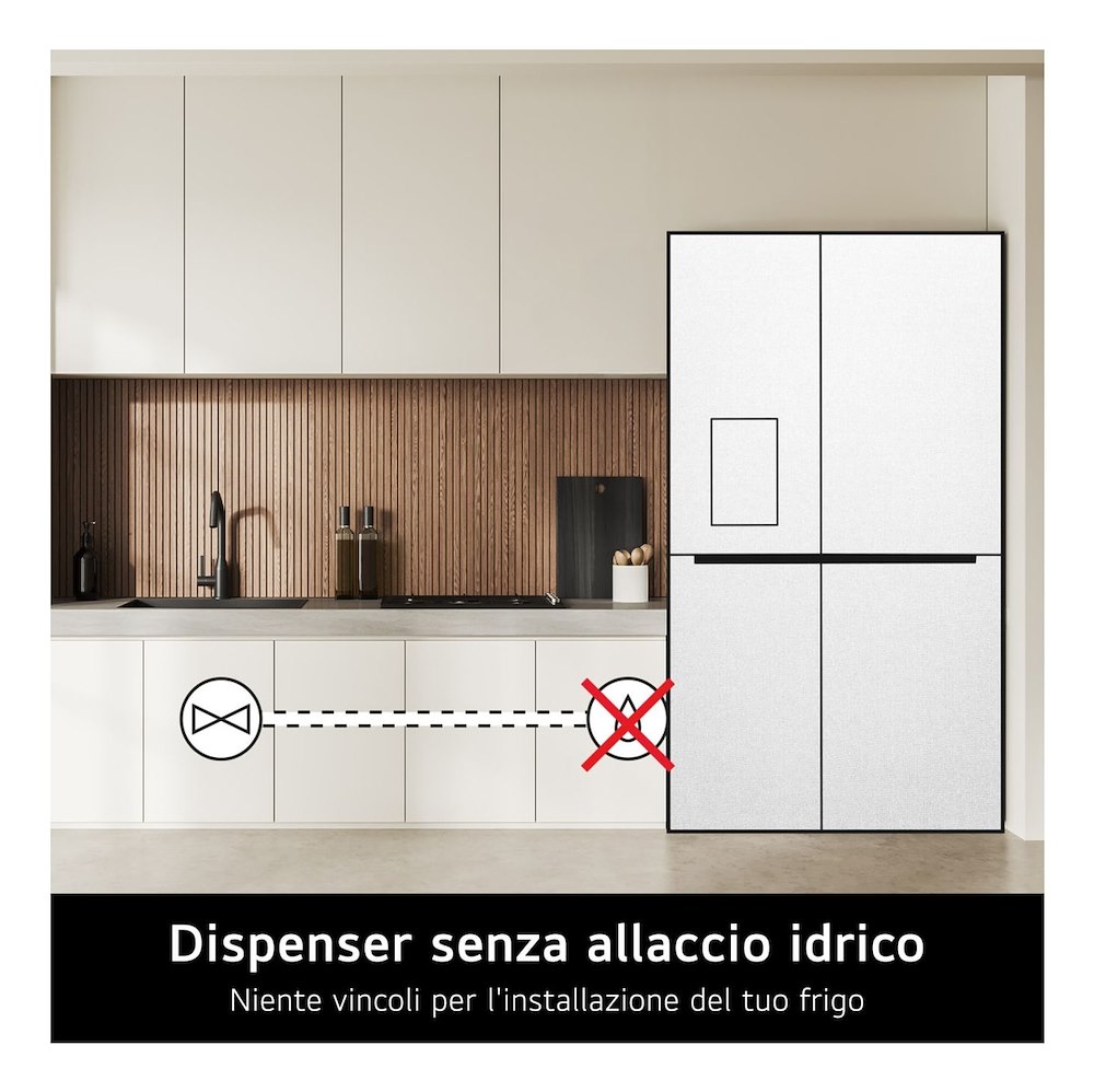LG GMK961PY5E - InstaView Multi-Door Kühlschrank 646L