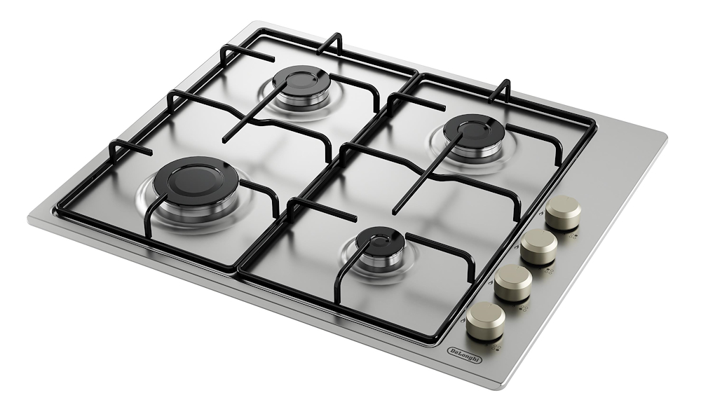 DE LONGHI YLG60L - YLG60L Gaskochfeld Edelstahl