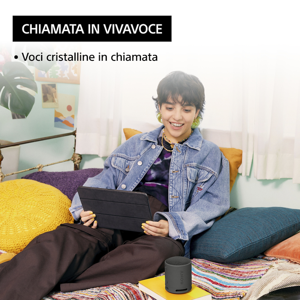 SONY SRSXB100B - Sony Mini Lautsprecher Extra Bass Bluetooth