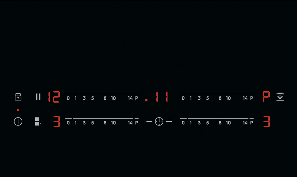ELECTROLUX CIL63443 - Induktionskochfeld Electrolux 4-Zonen mit Bridge