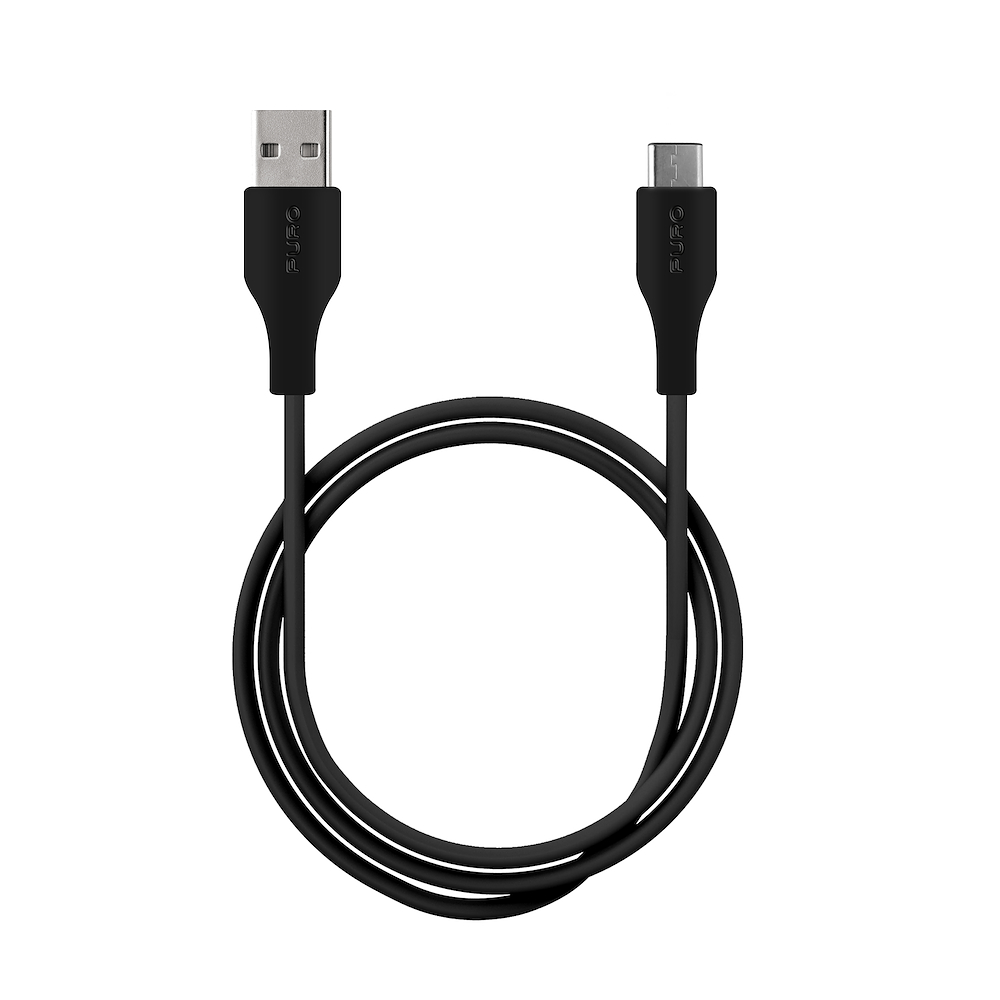 PURO CUSBC31BLK - USB Type-C Kabel 1 Meter