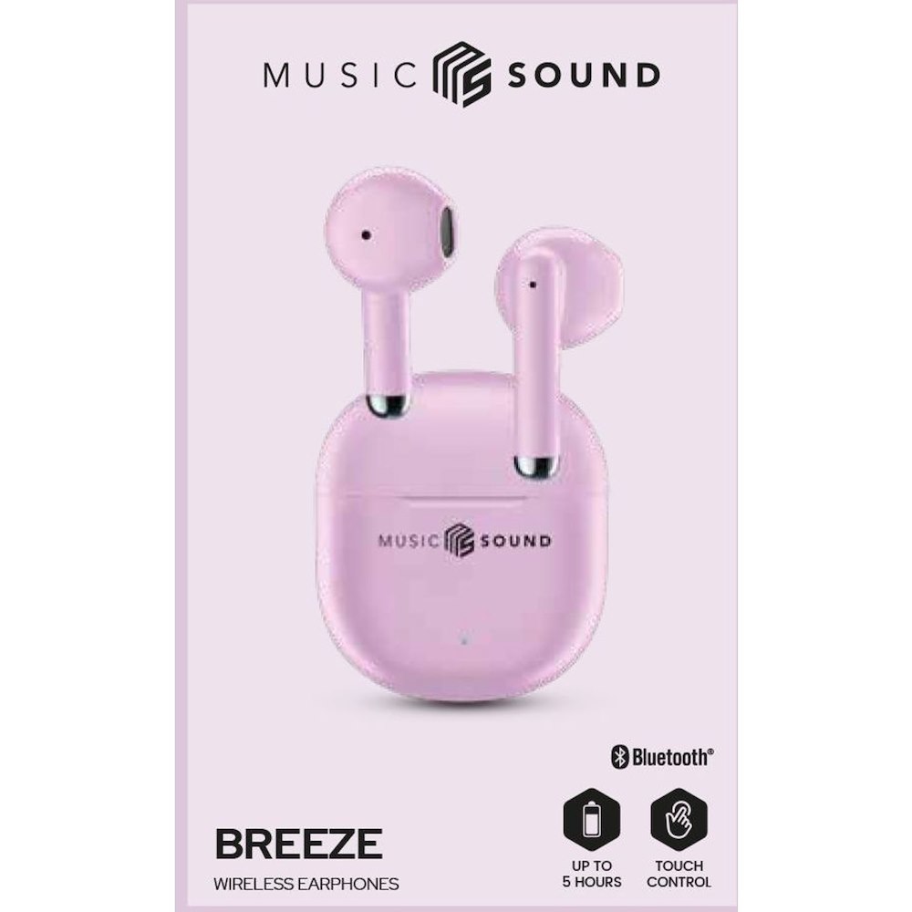 CELLULAR LINE BTMSTWSBREEZEP - Bluetooth Ohrhörer Rosa