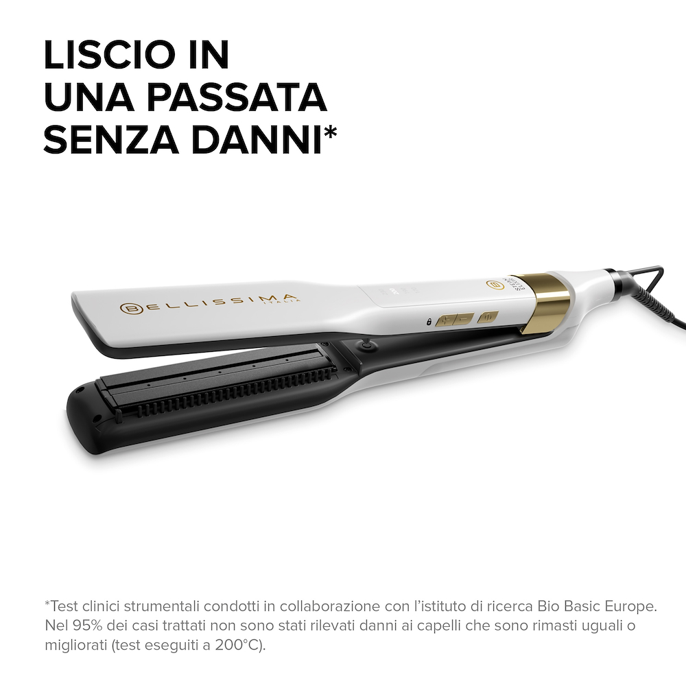 IMETEC 11808 - Bellissima Steam Elixir Dampf-Glätteisen