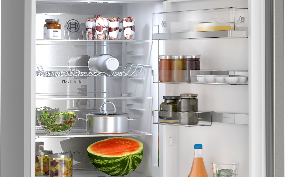 BOSCH KGN39AIAU - Kombikühlschrank 203x60 cm in Edelstahl