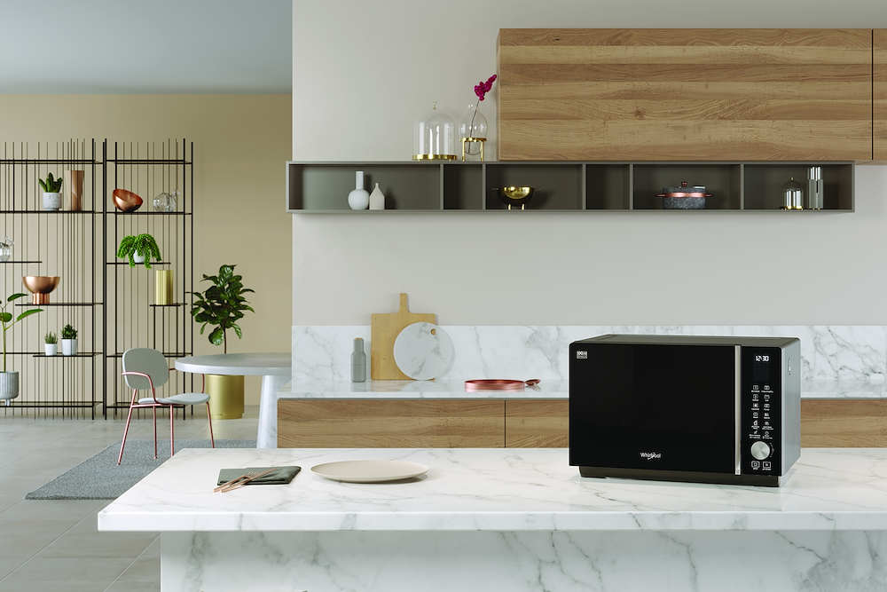 WHIRLPOOL MWF259SB - ExtraSpace Mikrowelle mit Grillfunktion 25L