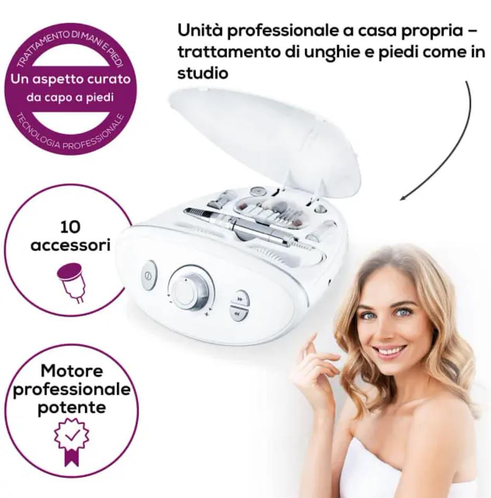 BEURER MP100 - Beurer MP100 Professionelles Maniküre-Pediküre-Set