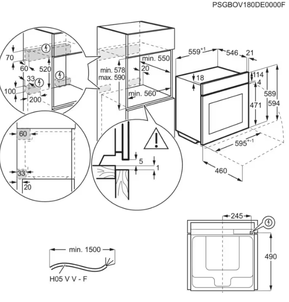AEG TP9SB83FAB - Einbau-Dampfbackofen Schwarz SteamPro