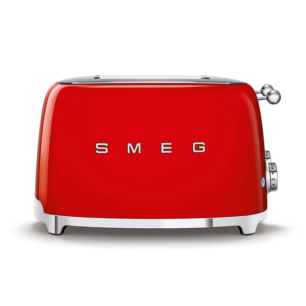 SMEG TSF03RDEU - 50's Style Toaster Rot Glänzend