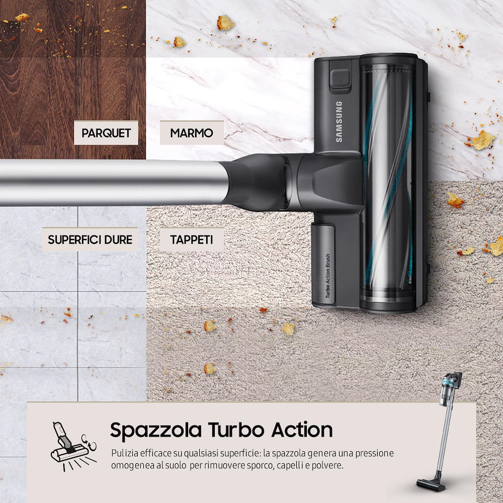 SAMSUNG VS20B75AGR1 - Samsung Jet 75E Pet Akku-Staubsauger