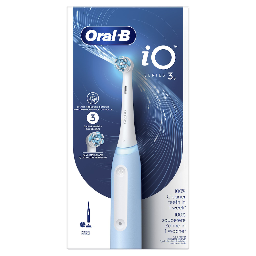 ORAL-B IO3SLIGHTBLUE - Oral-B iO Series 3 Elektrische Zahnbürste Hellblau