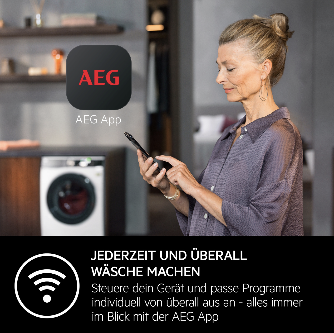 AEG LWR9W81609 - Waschtrockner 10 kg Waschen 6 kg Trocknen