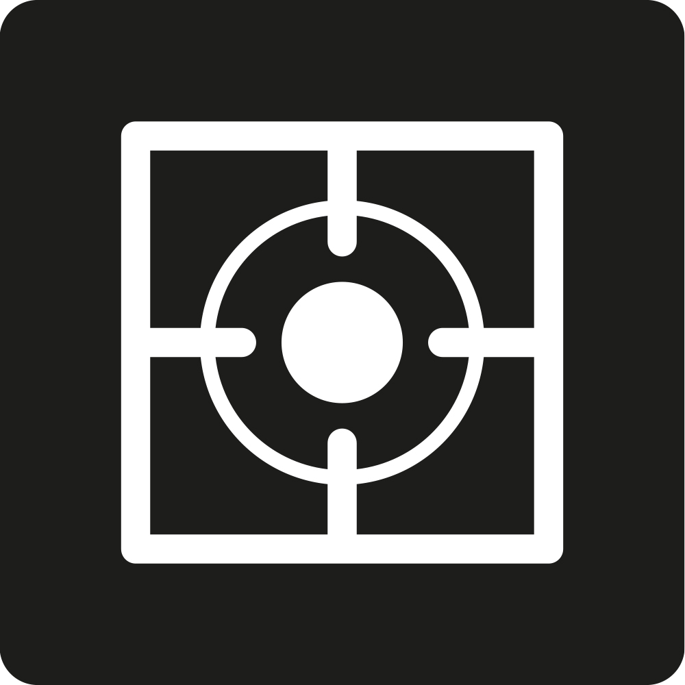 GLEM GAS DGP64GH - Gas-Kochfeld 58 cm Edelstahl