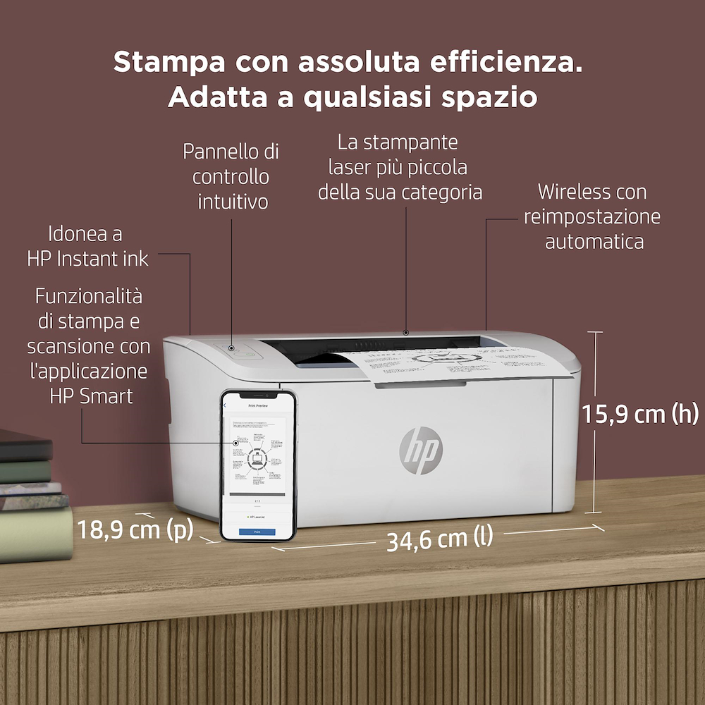 HP 7MD66F - LaserJet M110w WLAN Laserdrucker