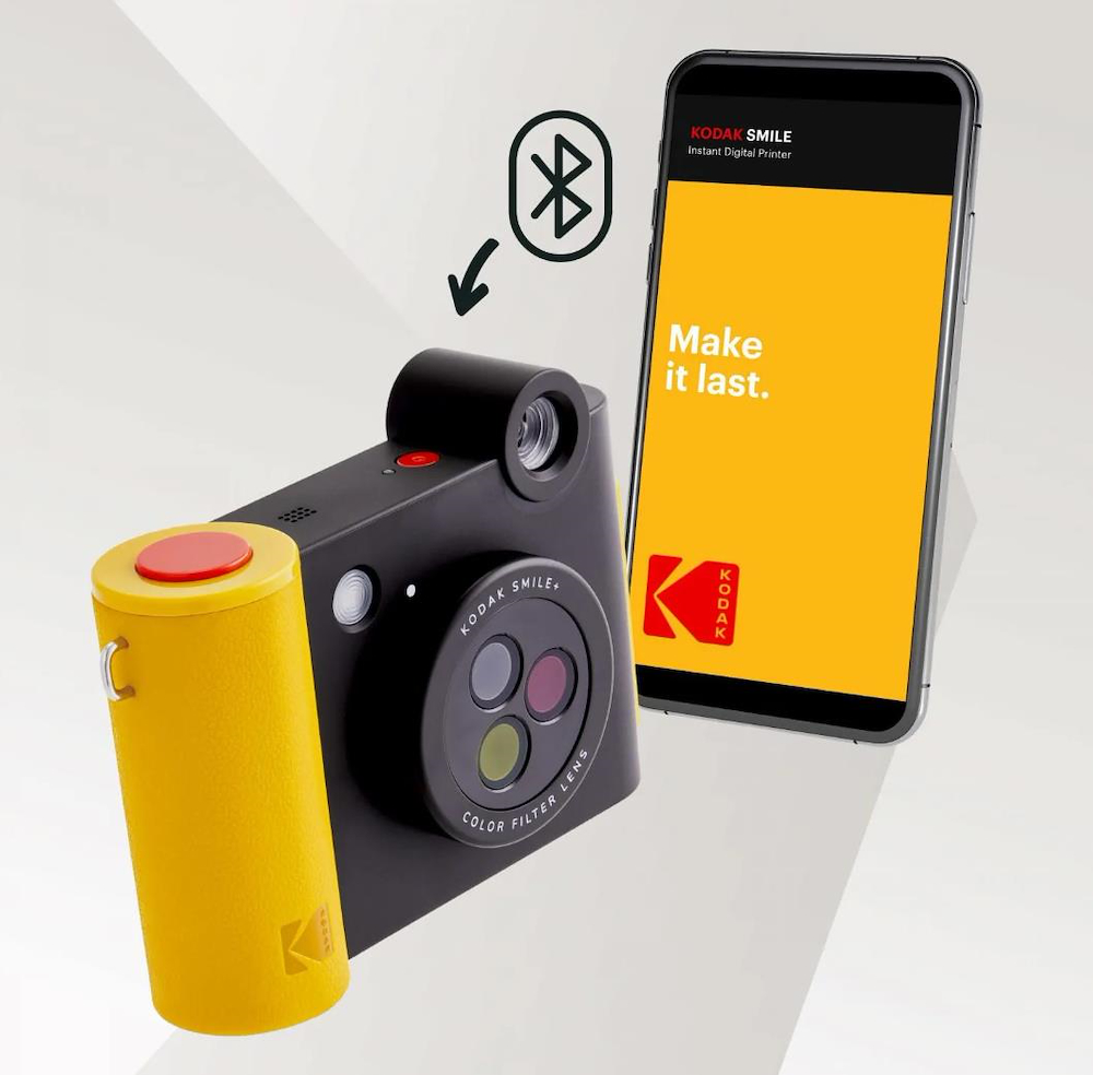 KODAK RODSMPCAMBK - Kodak Smile+ Digitale Sofortbildkamera