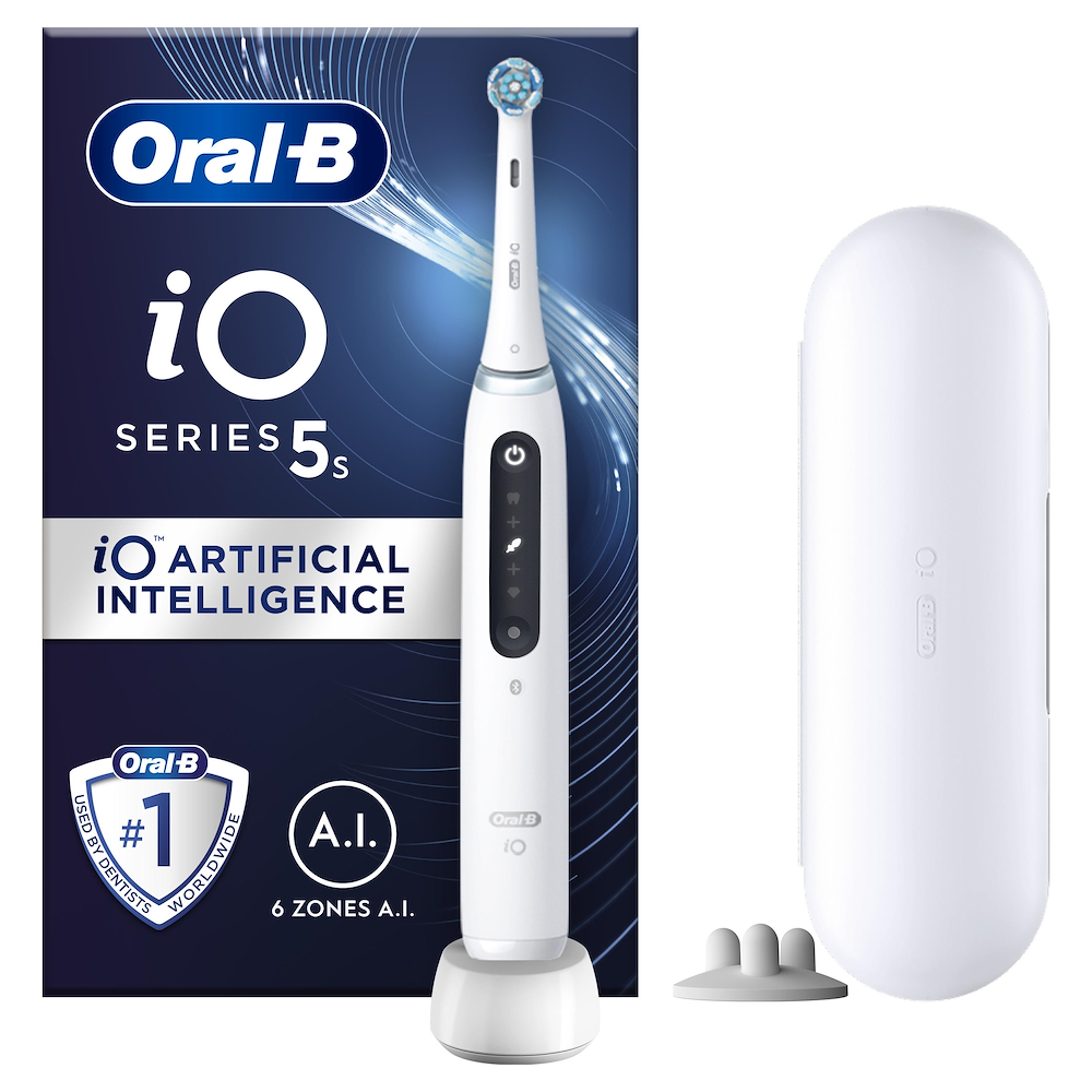 ORAL-B IO5SQUITEWHITE - Oral-B iO 5 Elektrische Zahnbürste Weiß