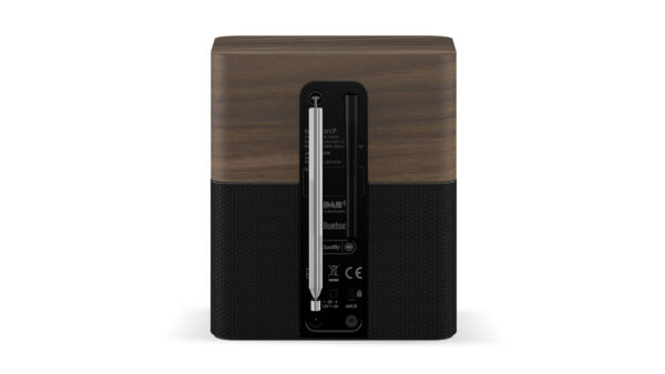 SONORO STREAMWB - Sonoro STREAM Internetradio Walnuss/Schwarz