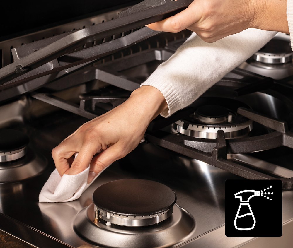 GLEM GAS DG66MI3 - 60CM Küchenherd mit Elektrobackofen