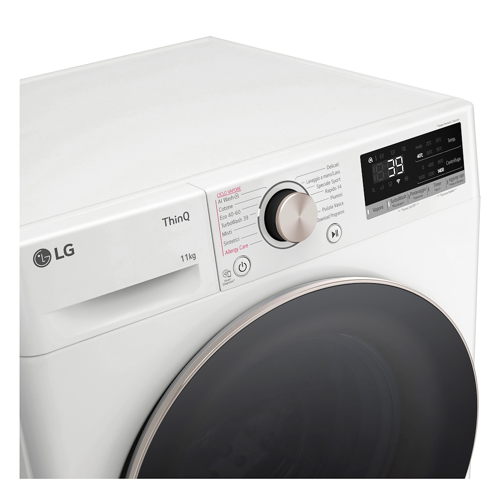 LG F4R7011TSWG - Waschmaschine 11kg mit TurboWash