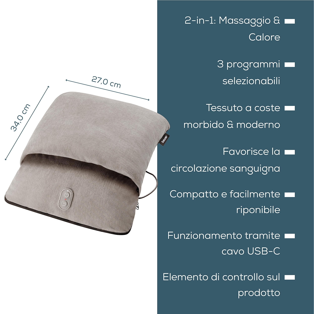 BEURER FM28 - Fußwärmer 2in1
