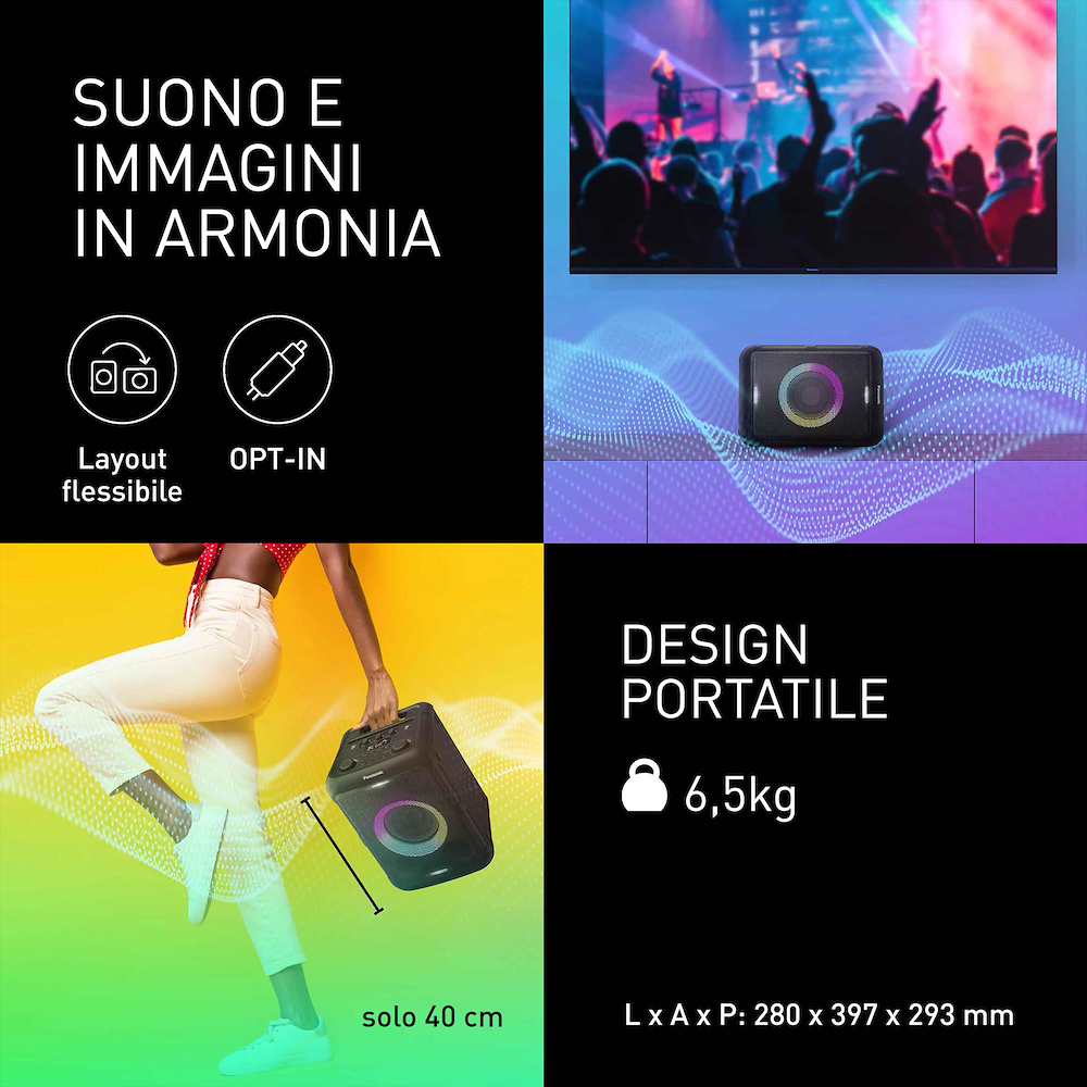 PANASONIC SCBMAX5EK - Panasonic SC-CMAX5 Bluetooth-Audiosystem