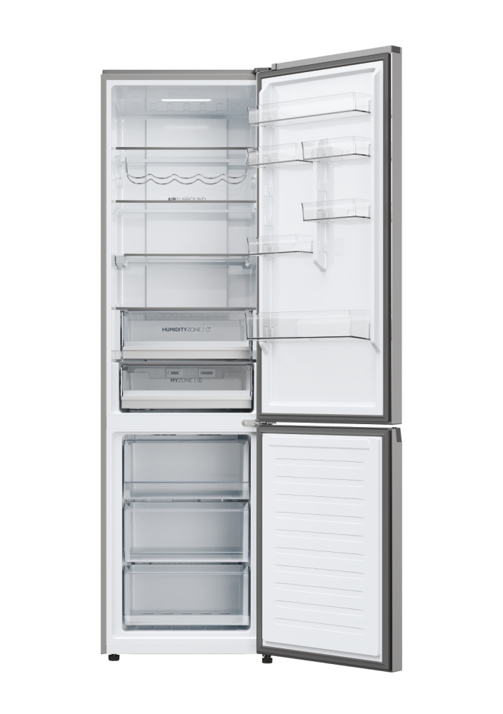 HAIER HDPW5620ANPK - Combi Kühlschrank 409 Lt Edelstahl