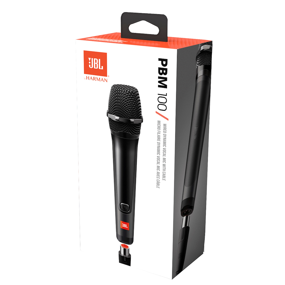 JBL JBLPBM100BLK - Dynamisches Mikrofon  PBM100 für Partys