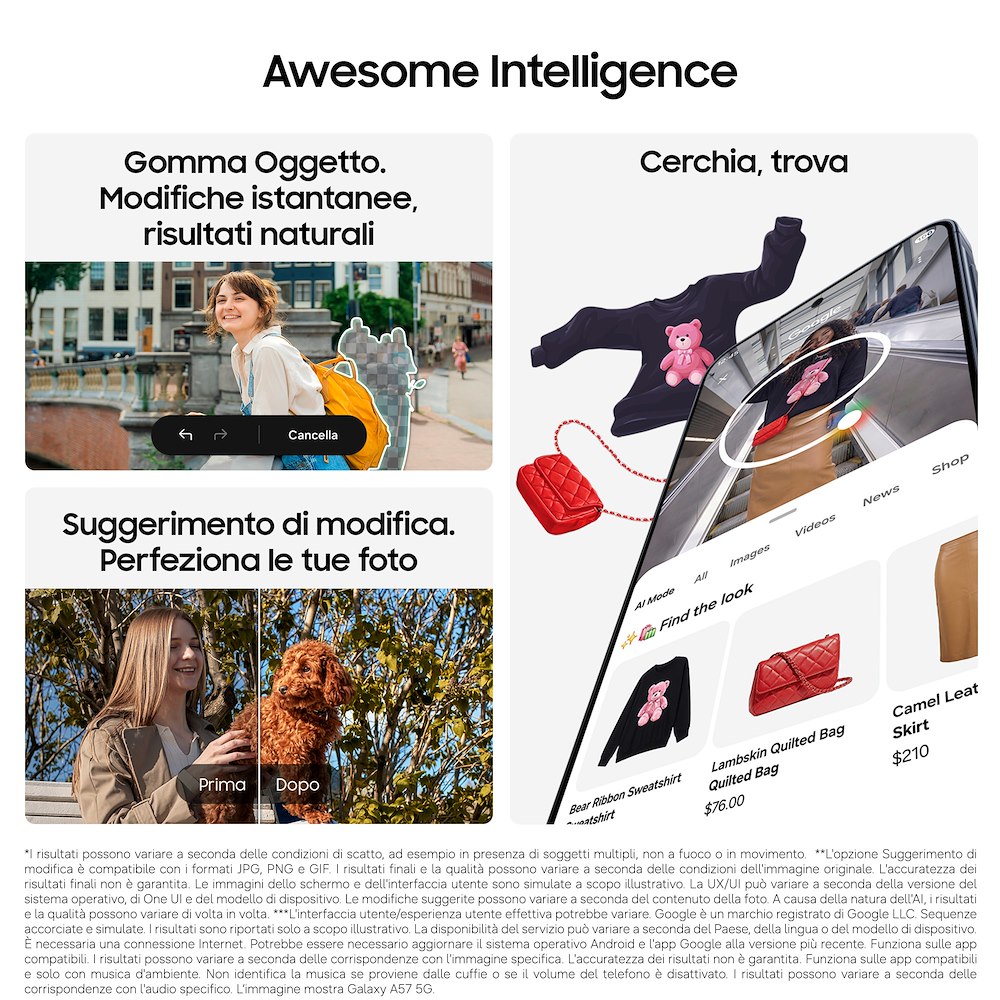 SAMSUNG SM-A376BDGGEUE - Galaxy A37 5G 256GB Grau Grün