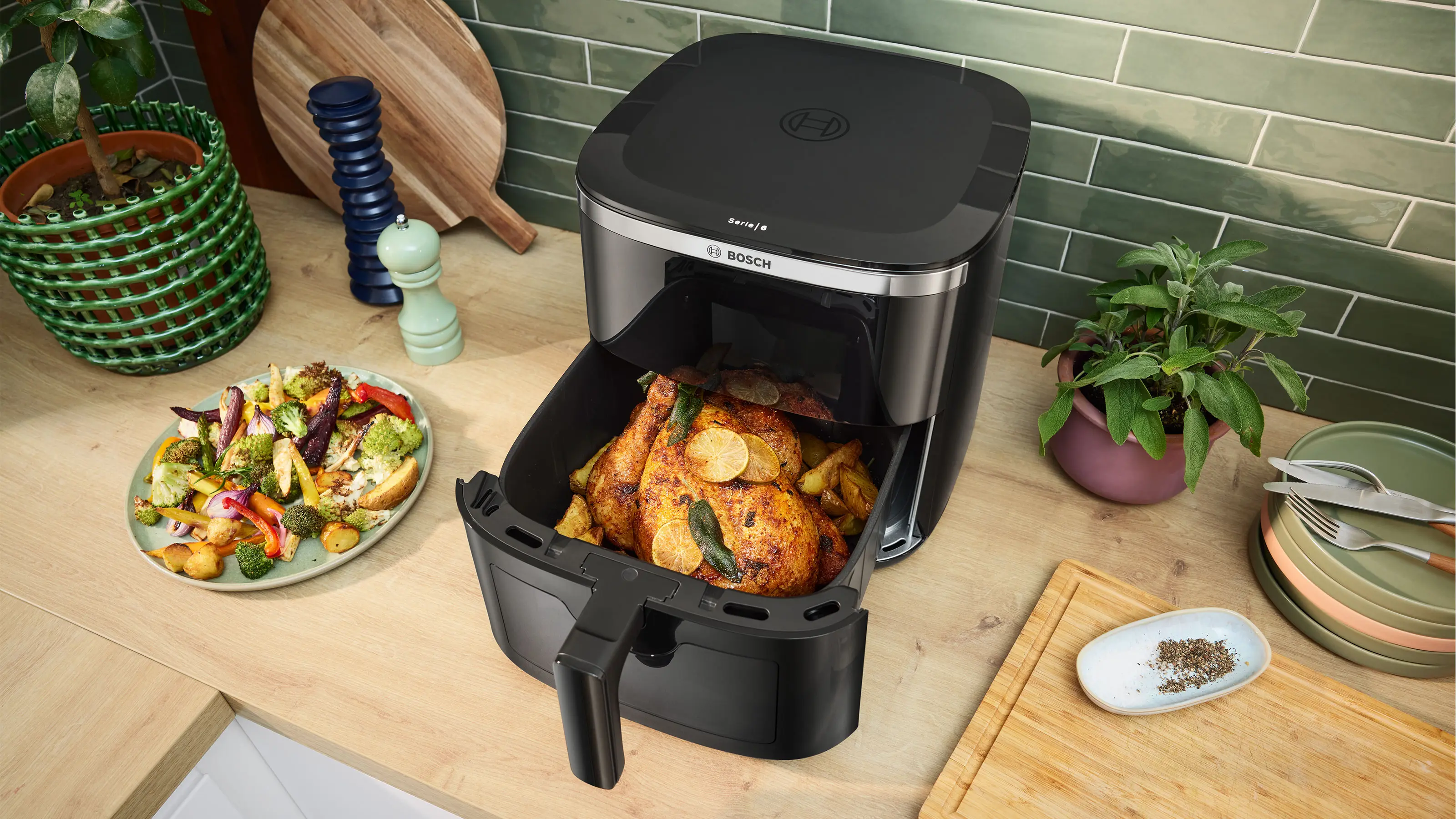BOSCH MAF671B1 - Heißluftfritteuse 7.2LT