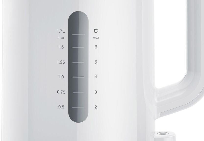 BRAUN 0X21010047 - Braun Breakfast1 WK 1100 Elektrokessel Weiss