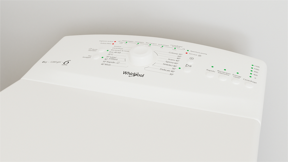 WHIRLPOOL TDLR6240LIT - Whirlpool Waschmaschine TDLR 6240L