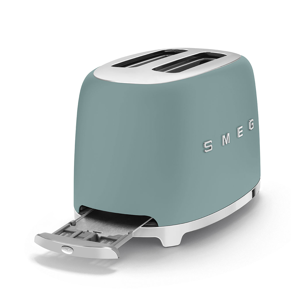 SMEG TSF01EGMEU - Toaster 50's Stil Grün