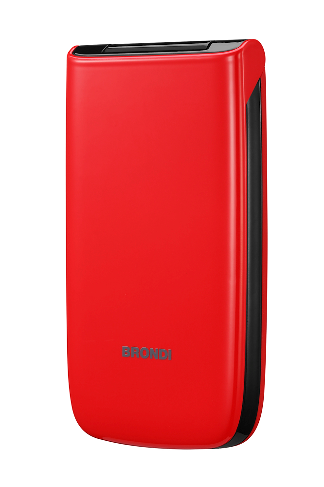 BRONDI MAGNUM4ROSSO - Brondi Magnum 4 Rot Dual-SIM Handy