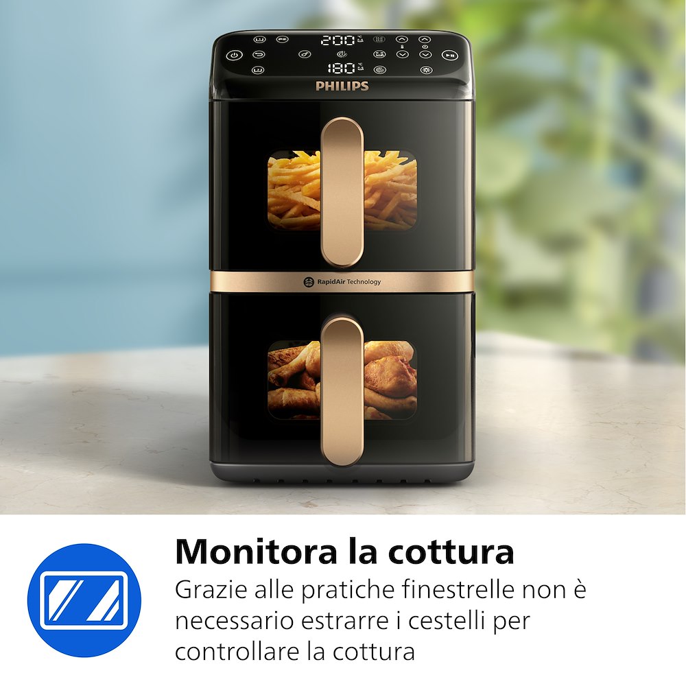 PHILIPS NA462 - Luftfritteuse mit 10L Kapazität