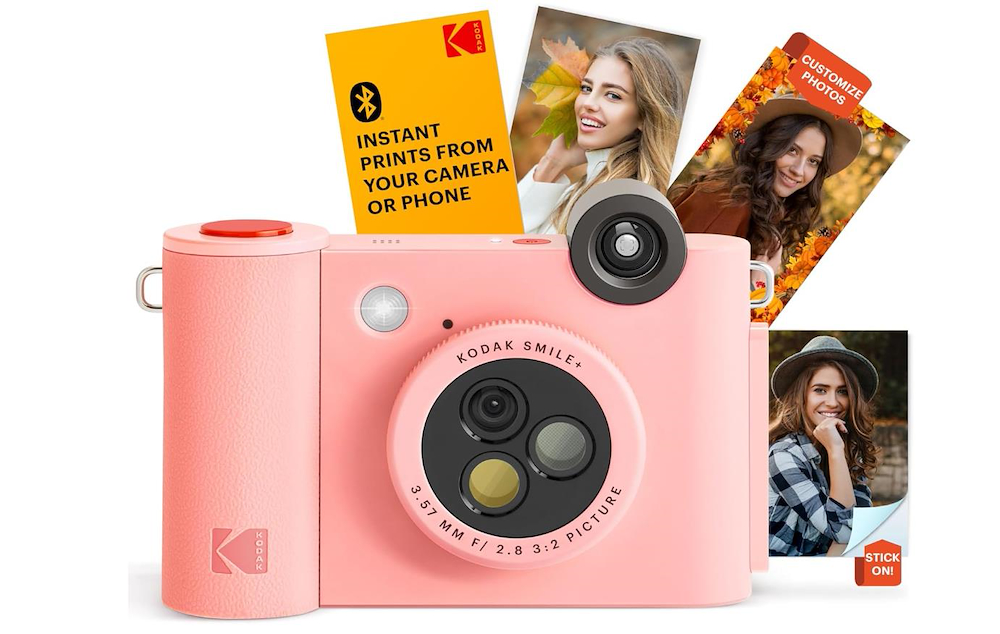 KODAK RODSMPCAMPK - Kodak Smile+ Sofortbildkamera Rosa