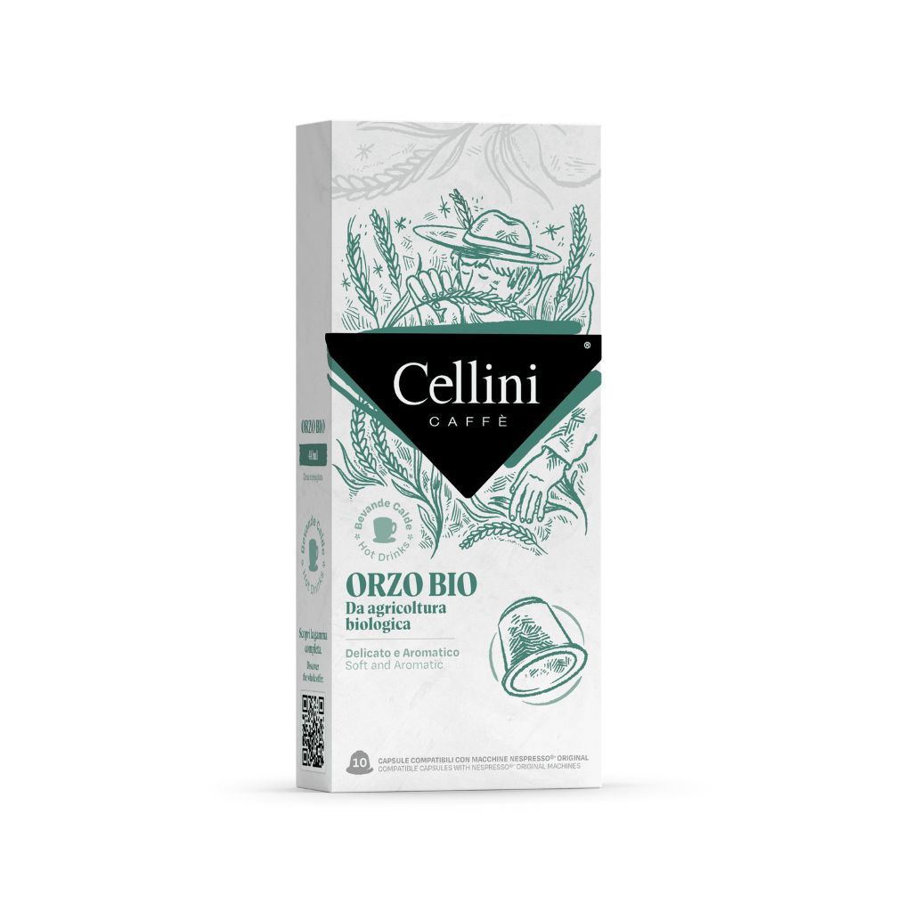 CELLINI 8104210 - Bio Gerstenkaffee Kapseln für Nespresso