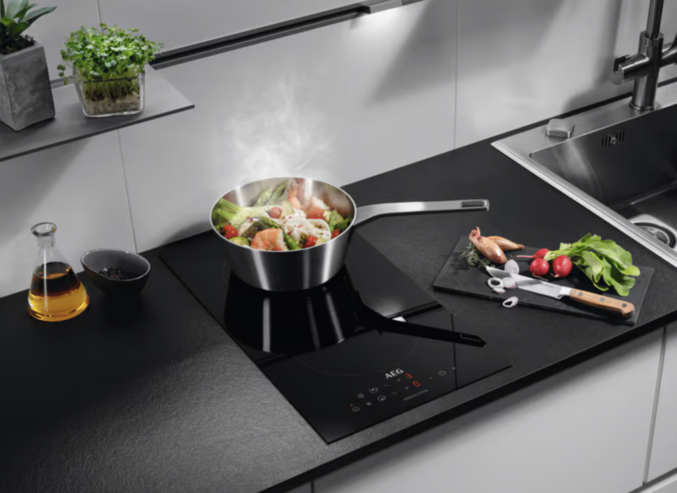 AEG IKB32320CB - Domino Induktionskochfeld 30 cm