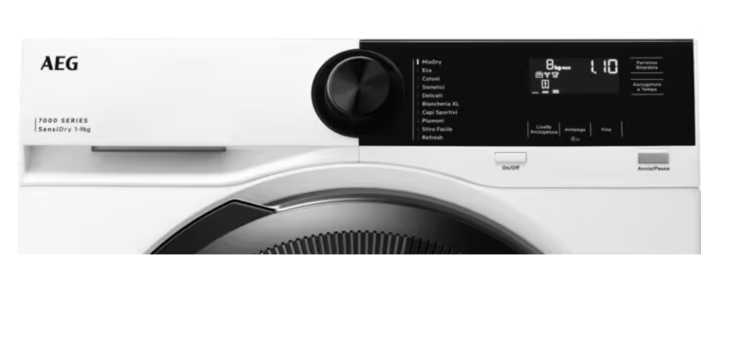 AEG TR7HE9C - Serie 7000 SensiDry® Wärmepumpentrockner