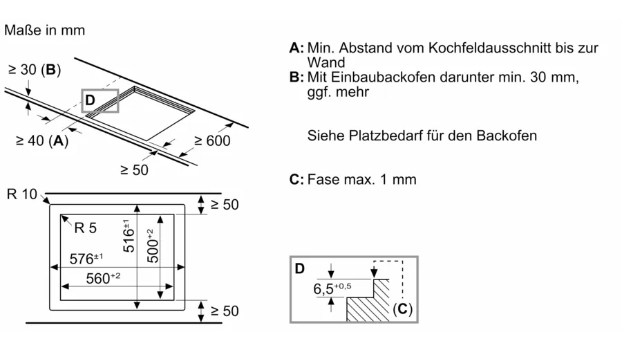 NEFF T56PTF1L0 - Neff Induktionskochfeld 60 cm