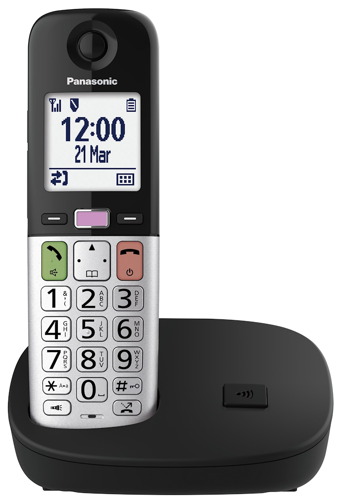 PANASONIC KXTGU410EXB - Vereinfachtes digitales Schnurlostelefon