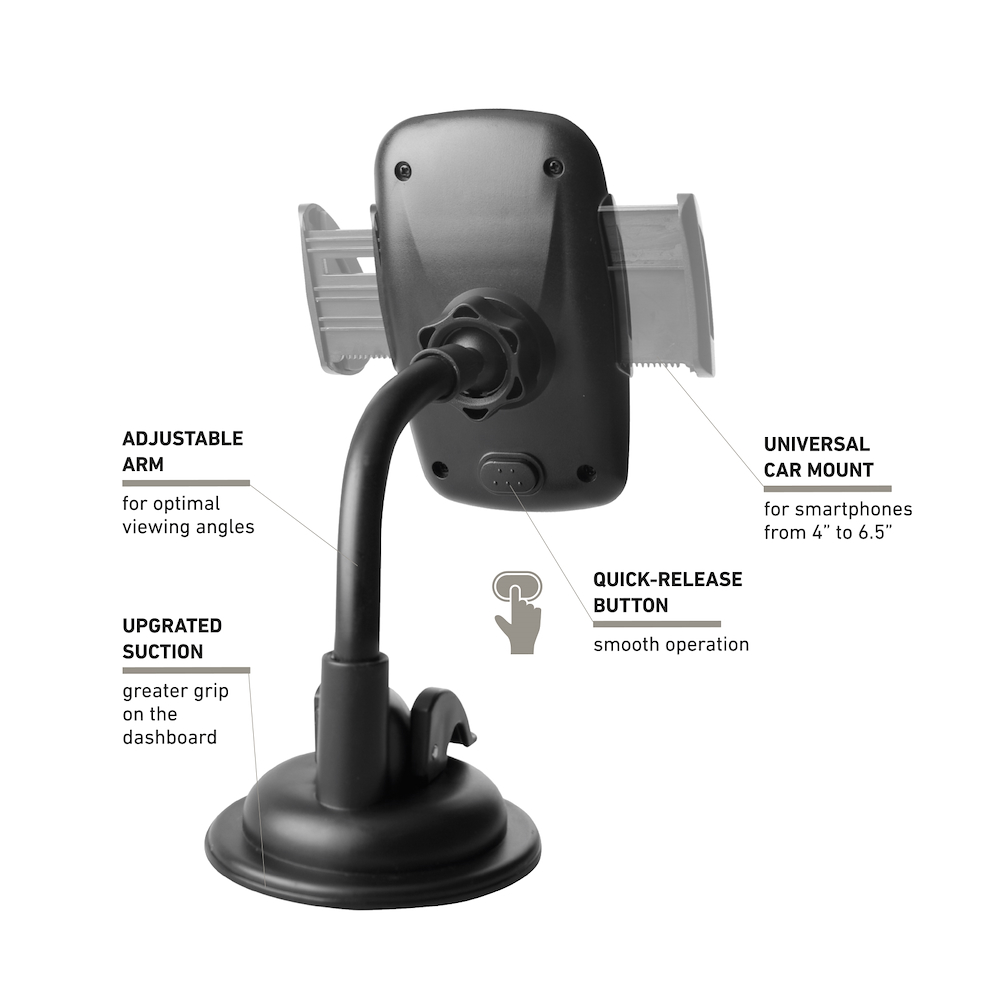 SBS TE0UCH20W - Auto Halterung mit Saugnapf